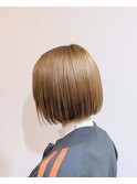 乾かすだけで収まるカンタン仕上げボブ
