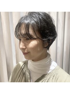 ファヴォリ(favori) 【favori 自由が丘】アンニュイ風ショートパーマ