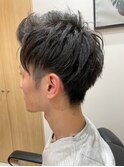 ダークアッシュソフトツーブロックショートo1名護大東