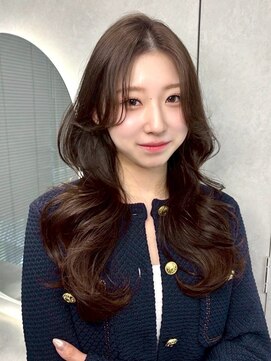 オニキス(ONYX) C03韓国ヘアレイヤーカットグレージュブリーチなしダブルカラー