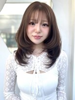 アイシー 表参道(ICY)&nbsp;ヘーゼルベージュ◇網紅ミディアムレイヤーカット