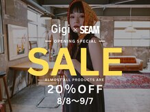 ジジ インターパーク 宇都宮(Gigi)の雰囲気（オープニングキャンペーンでほぼ全ての商品が20%OFFで買えます◎）