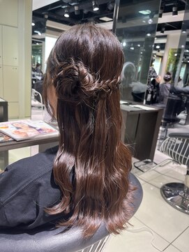 フォルテ ギンザ(FORTE GINZA) 可愛いお出かけ前のヘアセットくるみちゃんヘア