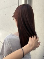 ディジョン 自由ヶ丘(Dijon)&nbsp;韓国顔まわりレイヤーカットグレージュオリーブベージュブラウン