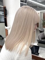 ニコ トウキョウ 渋谷(nico TOKYO)&nbsp;ダブルカラーミルクティーベージュピンクブラウンロングレイヤー