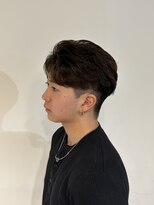 ニアウ 伊勢崎連取店(Niau) MEN’S HAIR/サーフカール/刈り上げセンターパート/伊勢崎