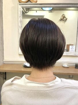 アンドヘアー 西葛西(&-HAIR) 梅雨前の自然なツヤサラショート
