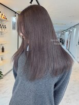ヴィア 京都烏丸(Via)&nbsp;10代20代/ラベンダーグレージュ/ブリーチ/ハイトーン/髪質改善