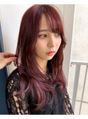 池袋/髪質改善/ケラチントリートメント/ローズブラウン