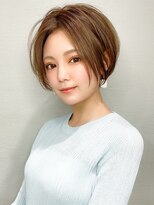 エイミーバイアフロートザガーデン 浦和店(amie by afloat the garden)&nbsp;丸みショートボブ凛とした大人上品ショート【浦和】