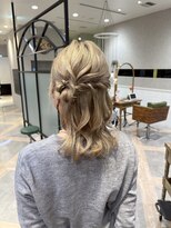 ザザ シンジュク(ZA/ZA shinjuku)&nbsp;ロングアレンジ/巻き髪/ハーフアップ/新宿ヘアセット