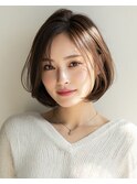 耳掛けボブ20代30代40代白髪染め白髪ぼかしハイライト恵比寿