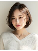 キサ ファータ 恵比寿(kisa fata)&nbsp;耳掛けボブ20代30代40代白髪染め白髪ぼかしハイライト恵比寿
