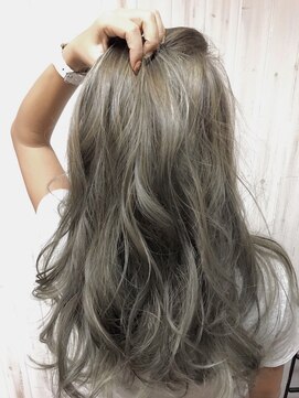 アイビー 吉祥寺(aivee) 【レイヤーロング】ダークグレージュ×ブロンドカラー