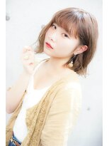 ジェナ(Jena)&nbsp;【Jena】切りっぱなしボブ/シアーベージュ