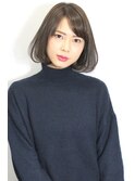 ざっくりボブ　ワンレン