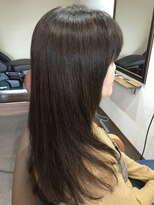 ちいさな美容室 庵(an)&nbsp;正統派ストレート柔らかツヤ髪スタイル☆