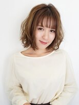 ボブでも可愛くなるパーマ
