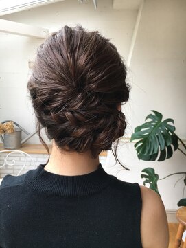 ヘアーサロン パドマ(PADMA) モテゆるアップ