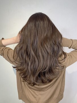 アンダーバーホワイト(_white) 【ブリーチなし】グレージュカラー◎