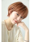 ワイドバングマッシュショート