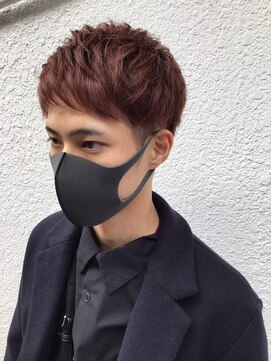 グラスヘアー 本店(Grass hair) ワインレッド