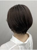 【ヘルシースタイル】ボブショート×グレージュ/新越谷 南越谷