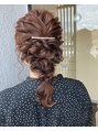 コンティバイミラートーク(CONTY by MIRROR TALK)&nbsp;ブライダルに携わってたこともありヘアアレンジが大好きです！