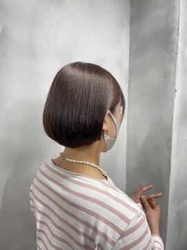 リコ(liko) 【liko 三軒茶屋 莉子】ワンブリーチ透明感ラベンダーベージュ