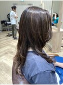 ハイライト×明るめ好き×印影感×セミウェット×似合わせ