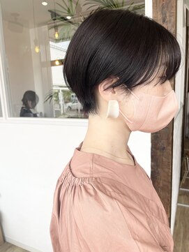 ハンズ(HANDs) 絶壁解消!30代40代大人可愛いミニマムなショートボブ