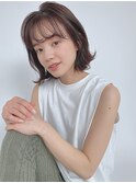 大人可愛い小顔くびれミディアムボブ