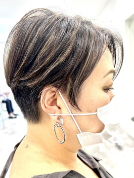 レイシオ(RATIO) 【RATIO 国分寺 渡邊陽平】前下がり刈りアシメ2