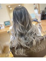 ヘアーコレット(hair Colet)&nbsp;ミルクティーバレイヤージュグラデーション