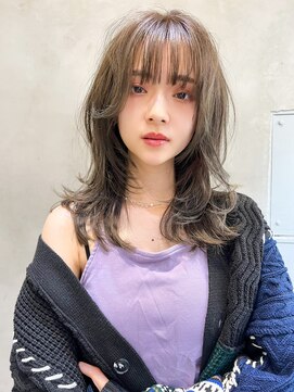 ロイジー(roijir) 表参道roijir 小顔レイヤー ×マットアッシュ