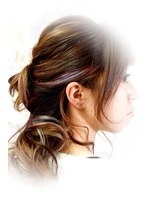 ヘアーブリーズ(HAIR BREEZE) Wカラー&インナーカラー&ウイービング