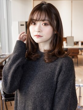 アフロート ギンザ(AFLOAT GINZA) 【白川】20代30代40代大人可愛い小顔前髪カットカール23.2.17