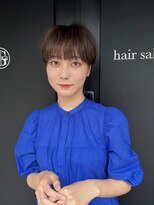 ガリカ(Gallica kinshicho)&nbsp;【竹之内蔵人】透明感ベージュブラウン/ふんわり耳掛けショート