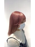 ペールピンク ハイトーンカラー