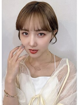 レイラバイアフロート 吉祥寺(Lila by afloat) くびレイヤーエモージュ大人可愛い20代30代40代似合わせカット