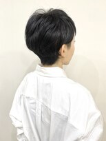 モリオ フロム ロンドン 成増店 【morio成増/一戸】黒髪短め前髪くびれショート