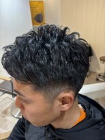 アメラボ(AmeLab)&nbsp;名古屋天白区梅ヶ丘大人男子刈り上げ7:3ナチュラルフェード