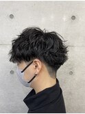 波打ちパーマ