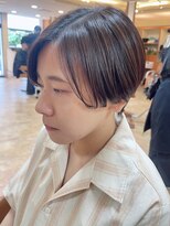 ラウンジ モリオ イケブクロ(Lounge MORIO Ikebukuro)&nbsp;刈り上げないショートスタイル＊