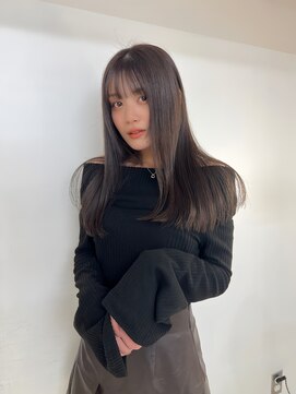 シキ 渋谷(siki) ベージュカラー/ブリーチなしダブルカラー/赤 み消し/渋谷/原宿