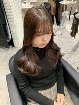 リーオオサカ(Lee Osaka)&nbsp;ベージュカラー×韓国風カット