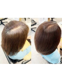 いつまでもオシャレを楽しんで欲しい＊白髪ぼかしでお悩みにアプローチ★キレイにぼかしてオシャレに演出♪