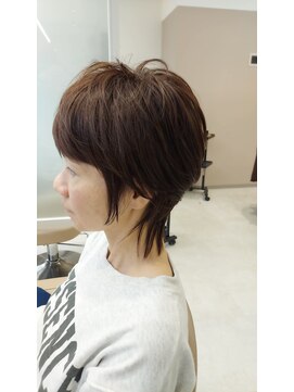 アース 菊名店(HAIR&MAKE EARTH) マッシュショートウルフ