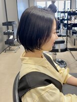 ハルキ ミナト ジャパン オオサカ(HARUKI MINATO japan OSAKA)&nbsp;30代40代50代小顔似合わせカットくびレイヤーエモージュ大人可愛