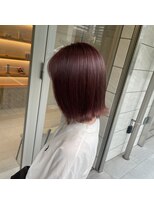 ジーナ 流山おおたかの森(Zina)&nbsp;ボブ×ピンクベージュ［Zina流山おおたかの森］